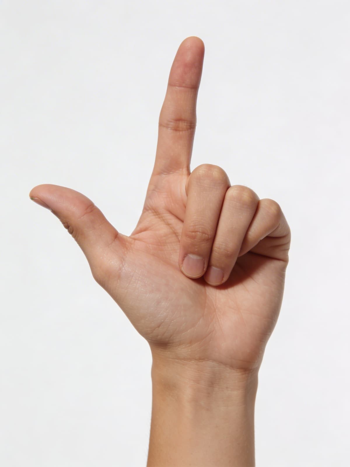 ASL hand gesture