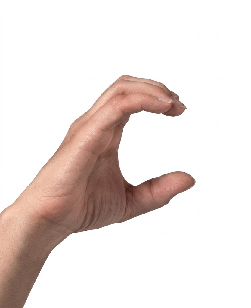 ASL sign for C