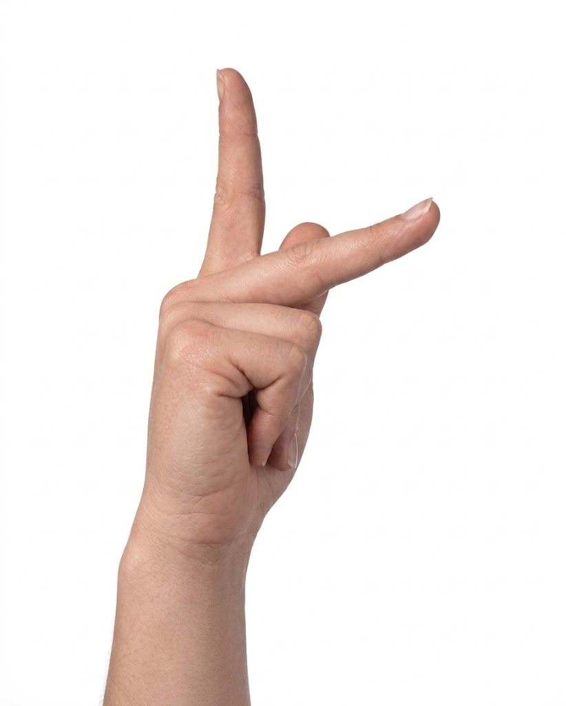 ASL sign for K