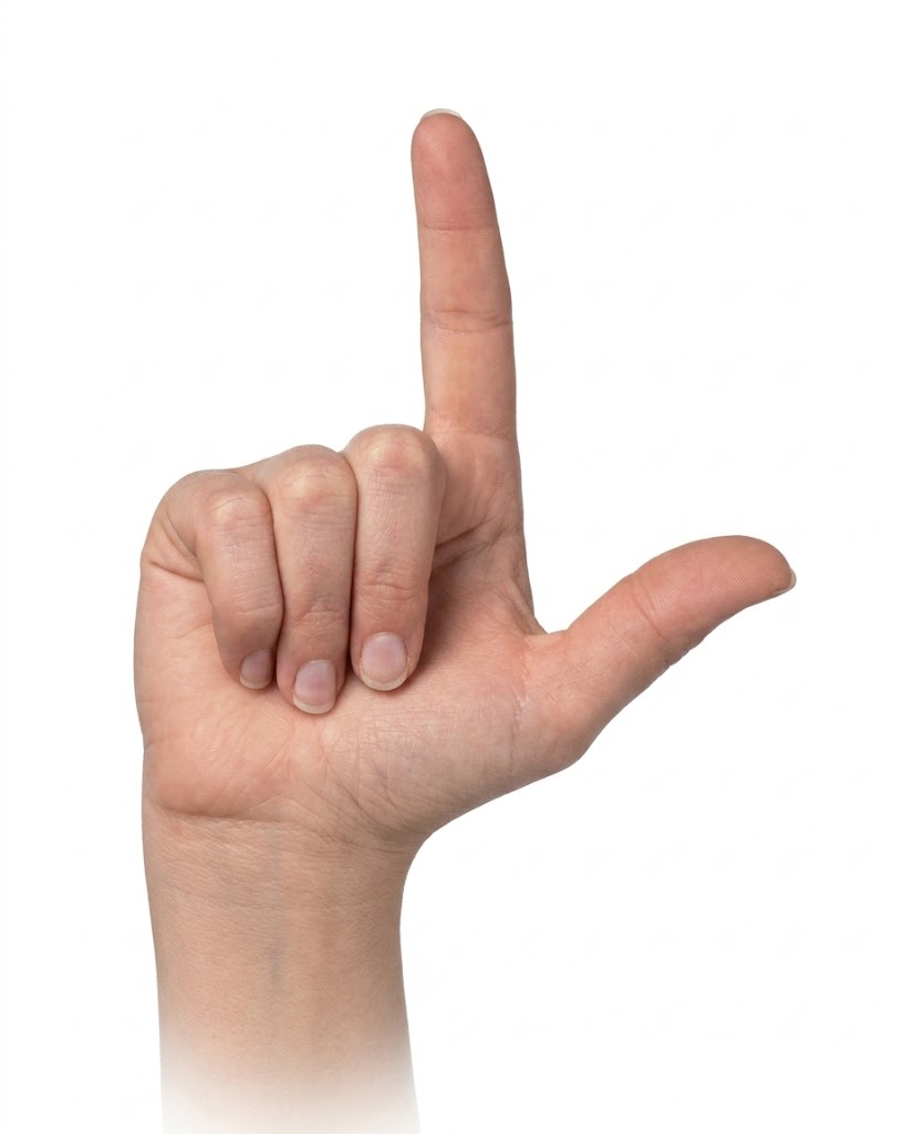 ASL sign for L
