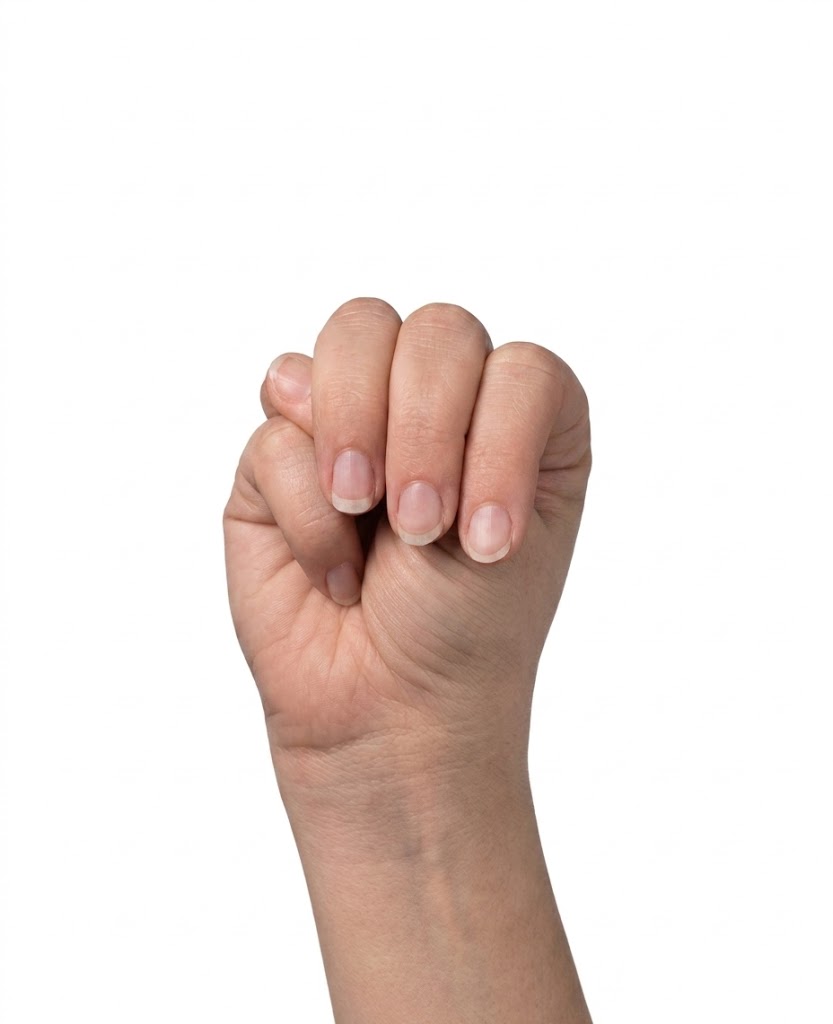 ASL sign for M