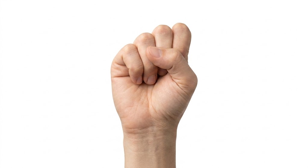 ASL sign for N
