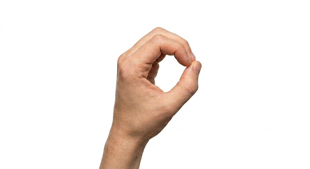 ASL sign for O