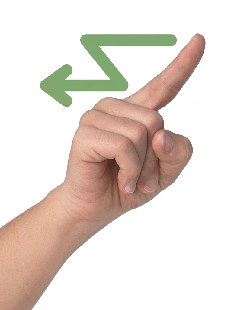 ASL sign for Z